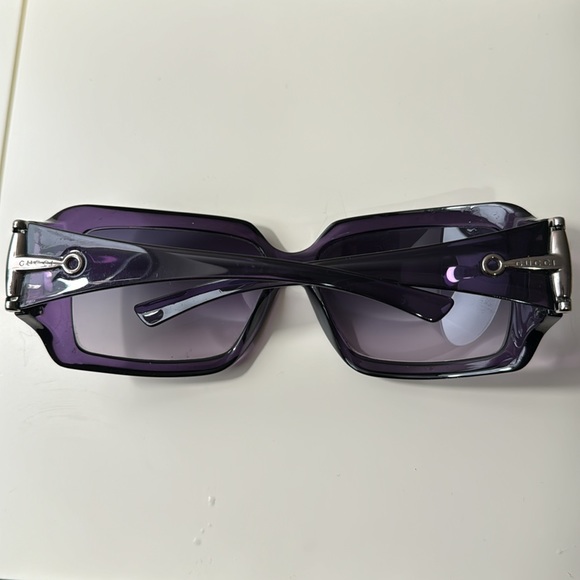 Gucci AUTHENTIC Sunglasses Purple with Horsebit - Preowned - Picture 4 of 5